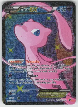 Mew EX (Full Art) Legendary Treasures: Radiant Collection RC24/RC25 Pokemon - Image 1