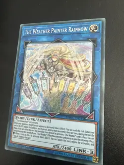 Yugioh! LP The Weather Painter Rainbow - SPWA-EN035 - Secret Rare - 1st Edition - Image 2