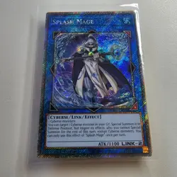 Splash Mage - RA04 - Platinum Secret Rare - Yugioh Euro NM - Image 1