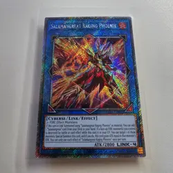 Salamangreat Raging Phoenix - RA04 - Platinum Secret Rare - Yugioh Euro NM - Image 1