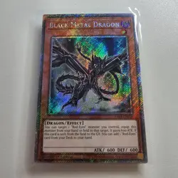 Black Metal Dragon - RA04 - Platinum Secret Rare - Yugioh Euro NM - Image 1
