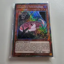 Danger!U TsuchinokoU - RA04 - Platinum Secret Rare - Yugioh Euro NM - Image 1
