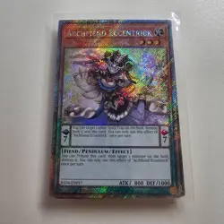 Archfiend Eccentrick - RA04 - Platinum Secret Rare - Yugioh Euro NM - Image 1