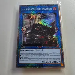 Amphibious Swarmship Amblowhale- RA04 - Platinum Secret Rare - Yugioh Euro NM - Image 1