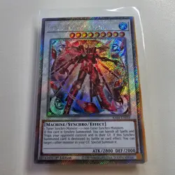 Crystron Phoenix - RA04 - Platinum Secret Rare - Yugioh Euro NM - Image 1