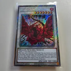 Black Rose Dragon - RA04 - Platinum Secret Rare - Yugioh Euro NM - Image 1