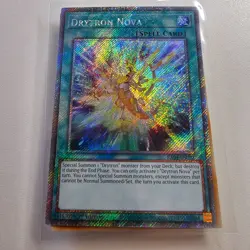 Drytron Nova - RA04 - Platinum Secret Rare - Yugioh Euro NM - Image 1