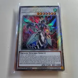 Clear Wing Synchro Dragon - RA04 - Platinum Secret Rare - Yugioh Euro NM - Image 1