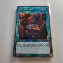 Shiens Dojo - RA04 - Platinum Secret Rare - Yugioh Euro NM - Image 1