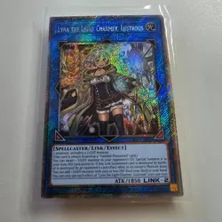 Lyna the Light Charmer Lustrous - RA04 - Platinum Secret Rare - Yugioh Euro NM - Image 1