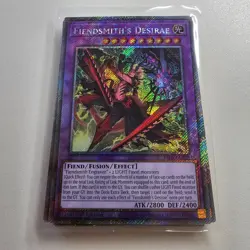 Fiendsmith Desirae - RA04 - Platinum Secret Rare - Yugioh Euro NM - Image 1
