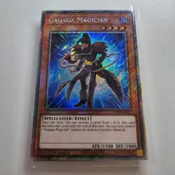 Gagaga Magician - RA04 - Platinum Secret Rare - Yugioh Euro NM - Image 1