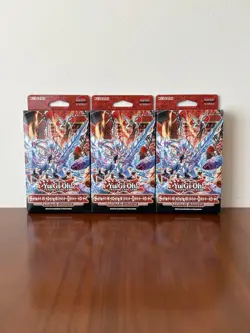 Yugioh TCG Albaz Strike 1st Edition Structure Deck 3-Pack (3 Decks) SEALED! - Image 1