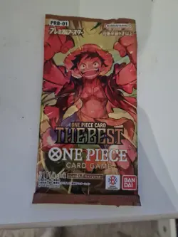 1 Pack ONE PIECE Card Game THE BEST Booster Pack PRB-01 Japanese Factory Sealed - Image 1