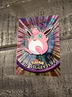 Pokemon Card - 2000 Topps Chrome Series 1 Wigglytuff #40 Holo Foil LP - Image 1