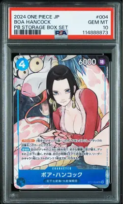 One Piece Card PSA10 Boa Hancock ST17-004 SR 2024 Japanese - Image 1