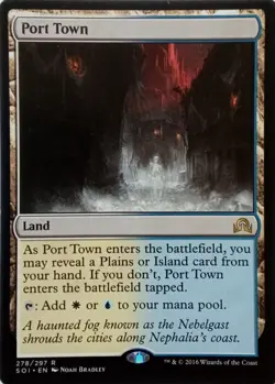 278/297 PORT TOWN RARE SHADOWS OVER INNISTRAD MTG CARD - Image 1