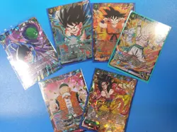 Dragon Ball Super Card Game Lot Of 6 Super Rares - Image 1