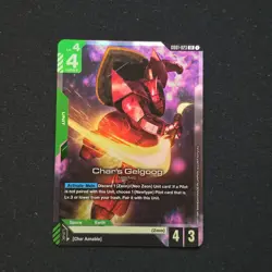 GUNDAM Card Game TCG GD01-023 Char's Gelgoog LR Newtype Rising - Image 1