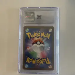 CGC 7 NMint Charmander 168/165 Art Rare 2023 SV 151 JPN Graded Pokemon Card - Image 2