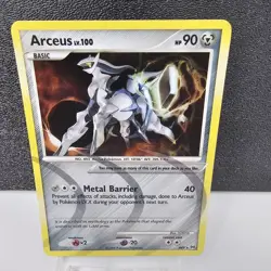 Pokemon TCG: Arceus Lv100 Holo Card (Pokemon Arceus - AR9) 2009 Platinum Era - Image 1