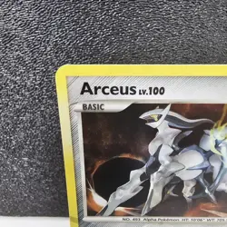 Pokemon TCG: Arceus Lv100 Holo Card (Pokemon Arceus - AR9) 2009 Platinum Era - Image 2