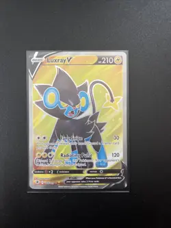 Pokemon TCG Luxray v Full Art Holo Ultra Rare Card 168/189 Astral Radiance - Image 1