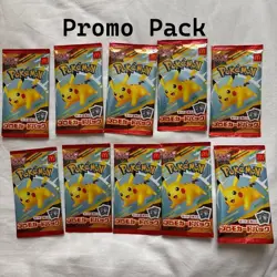 Pokemon Card McDonald's Promo 10 Pack Pikachu 020/M-P and Random Card Japan - Image 1