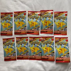 Pokemon Card McDonald's Promo 10 Pack Pikachu 020/M-P and Random Card Japan - Image 2