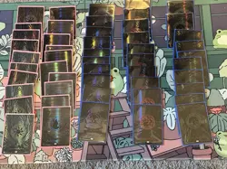 MTG 50 Phyrexia All Will Be One Oil Slick Raised Foil Land - Image 1