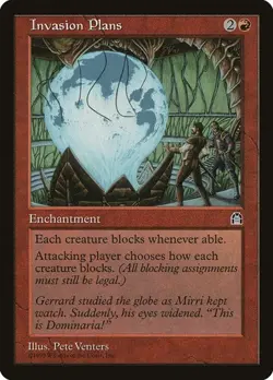 Invasion Plans Stronghold HP MTG - Image 1