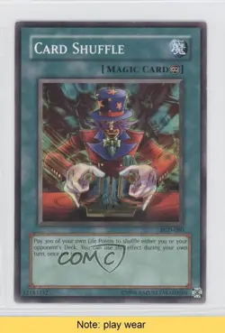 Card Shuffle YuGiOh Pharaonic Guardian #PGD-080 2003 READ 1a1 - Image 1