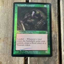 Tireless Provisioner Foil Retro Frame Modern Horizons 2 Magic Gathering MTG MH2 - Image 1