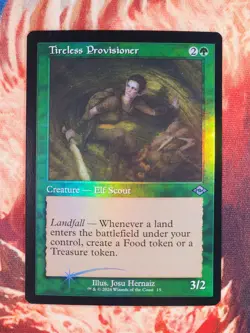 Tireless Provisioner Foil Retro Frame Modern Horizons 2 Magic Gathering MTG MH2 - Image 1