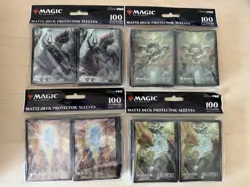Final Fantasy 100 ULTRA PRO MTG card sleeves magic Knights & Chocobo Lot - Image 1
