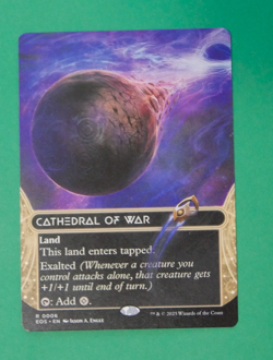MTG EOS: Cathedral of War (Land) Edge of Eternities: Stellar Sights Rare 0006 - Image 1