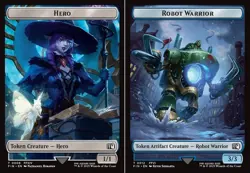 1x - HERO \ ROBOR WARRIOR TOKEN (06/12) - Final Fantasy - NM MTG - Image 1