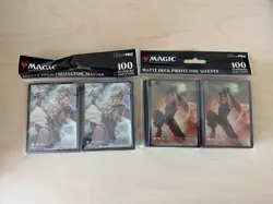 Final Fantasy 100 ULTRA PRO MTG card sleeves magic Tidus & Cloud Combo - Image 1