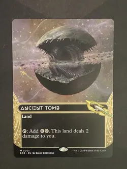 Ancient Tomb (0001) (Borderless) Edge of Eternities Pack Fresh MTG MINT - Image 1