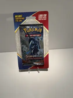 Pokemon Sun And Moon Burning Shadows Blister Pack (1) Booster pack + 1 FOIL!!! - Image 1