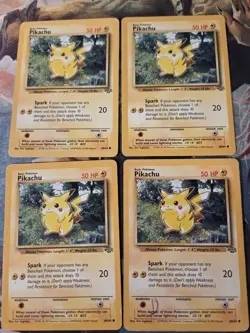 PIKACHU Jungle 60/64 Pokemon WOTC Card Unlimited HP - Image 2
