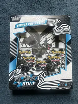Pokemon - Scarlet And Violet Black Bolt Binder Collection - Image 1