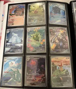Pokemon Binder Lot Collection Of 306 Cards Illustration Rares Full Arts, Ex’s ++ - Image 2