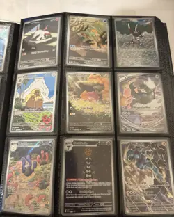 Pokemon Binder Lot Collection Of 306 Cards Illustration Rares Full Arts, Ex’s ++ - Image 3