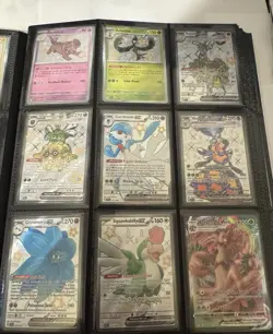 Pokemon Binder Lot Collection Of 306 Cards Illustration Rares Full Arts, Ex’s ++ - Image 5