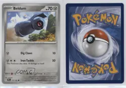 Beldum Pokemon SV05: Temporal Forces #113 7ip - Image 3