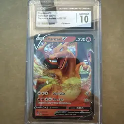 Pokemon Darkness Ablaze 019/189 Charizard V 2020 Ultra Rare CGC 10 GEM MINT - Image 1