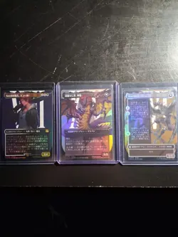 MTG Final Fantasy Japanese: Dion, Bahamut's Dominant, Zenos, And Another *Foils* - Image 2