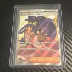 Pokemon Iris's Fighting Spirit - Journey Together - 180/159 - Full Art - Image 1