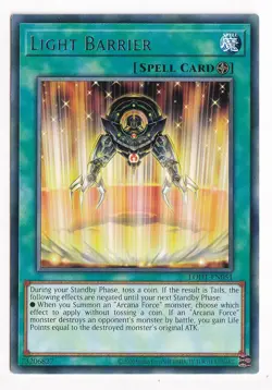 (NM) - Light Barrier - LODT-EN051 - Common - Unlimited YuGiOh - Image 1